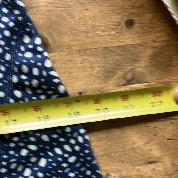 Title Nine Sayonara Cafe Buttah Dress Medium Navy - Picture 7 of 11